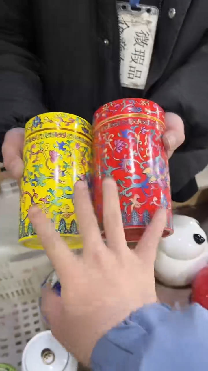 【闪购商品】摆件陶瓷茶叶罐存储罐密封罐