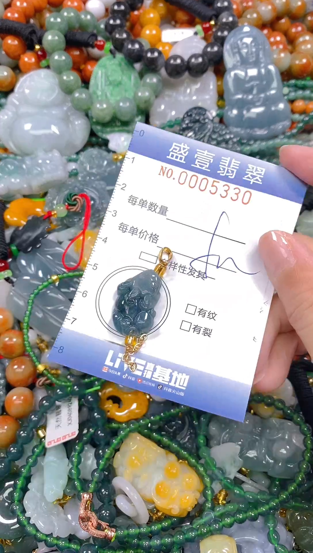 颈饰未镶嵌翡翠闪购0005330