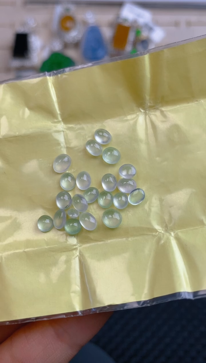 【闪购商品】定制翡翠未镶嵌翡翠裸石蛋面62