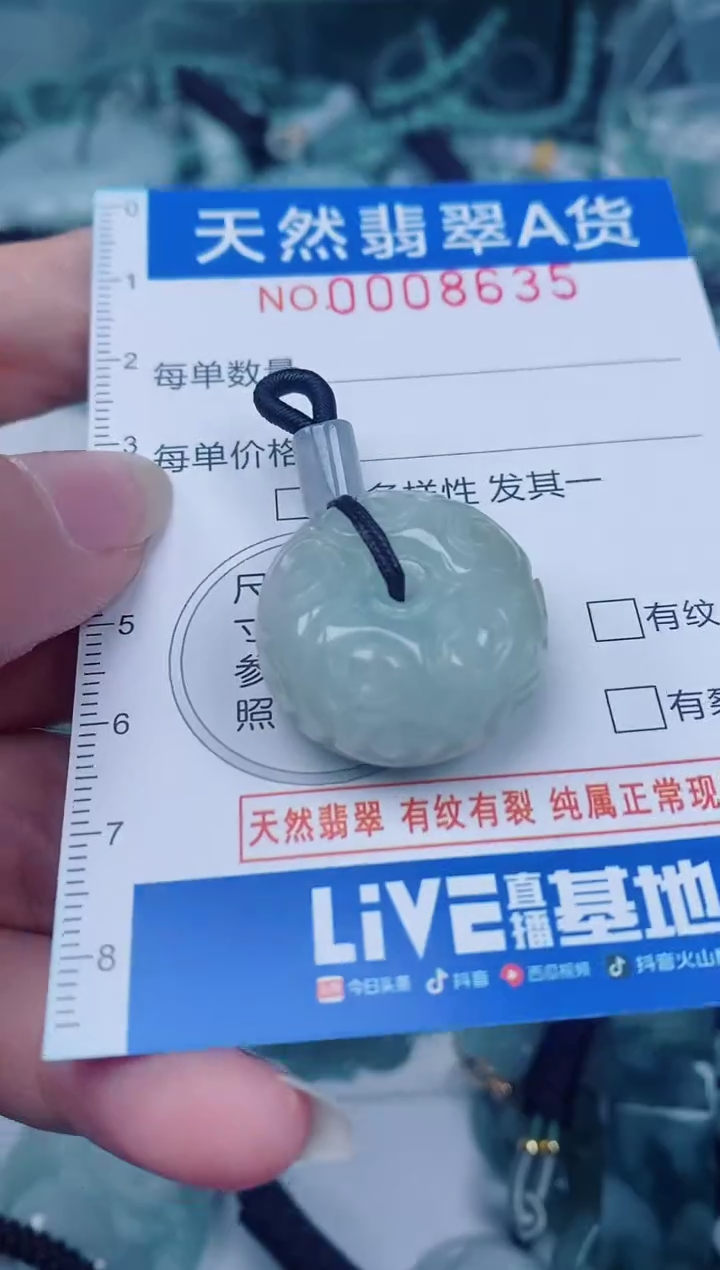 颈饰未镶嵌翡翠00008635