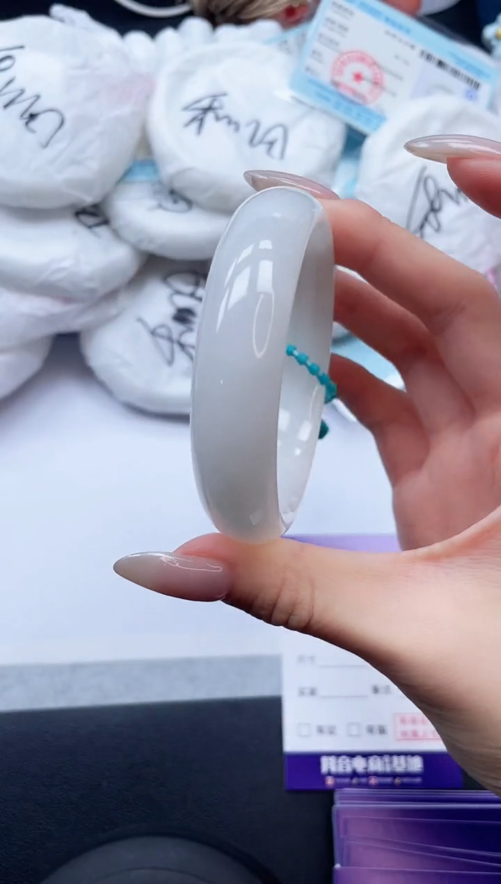 未镶嵌手镯和田玉12V46-56