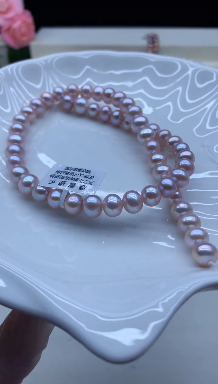 【闪购商品】淡水珍珠颈饰未镶嵌淡水珍珠项链