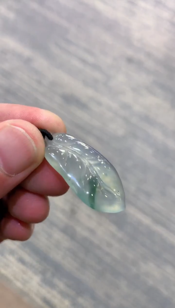 颈饰未镶嵌翡翠天然A货翡翠