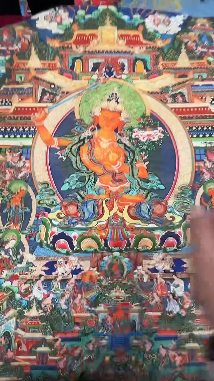 卷轴画唐卡16095