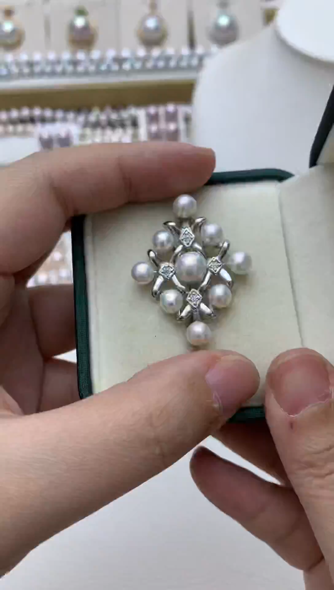 未镶嵌胸饰淡水珍珠e31 多样性发其一