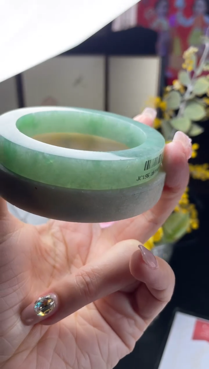 【闪购商品】定制翡翠手镯未镶嵌定制手镯AJC/DZS