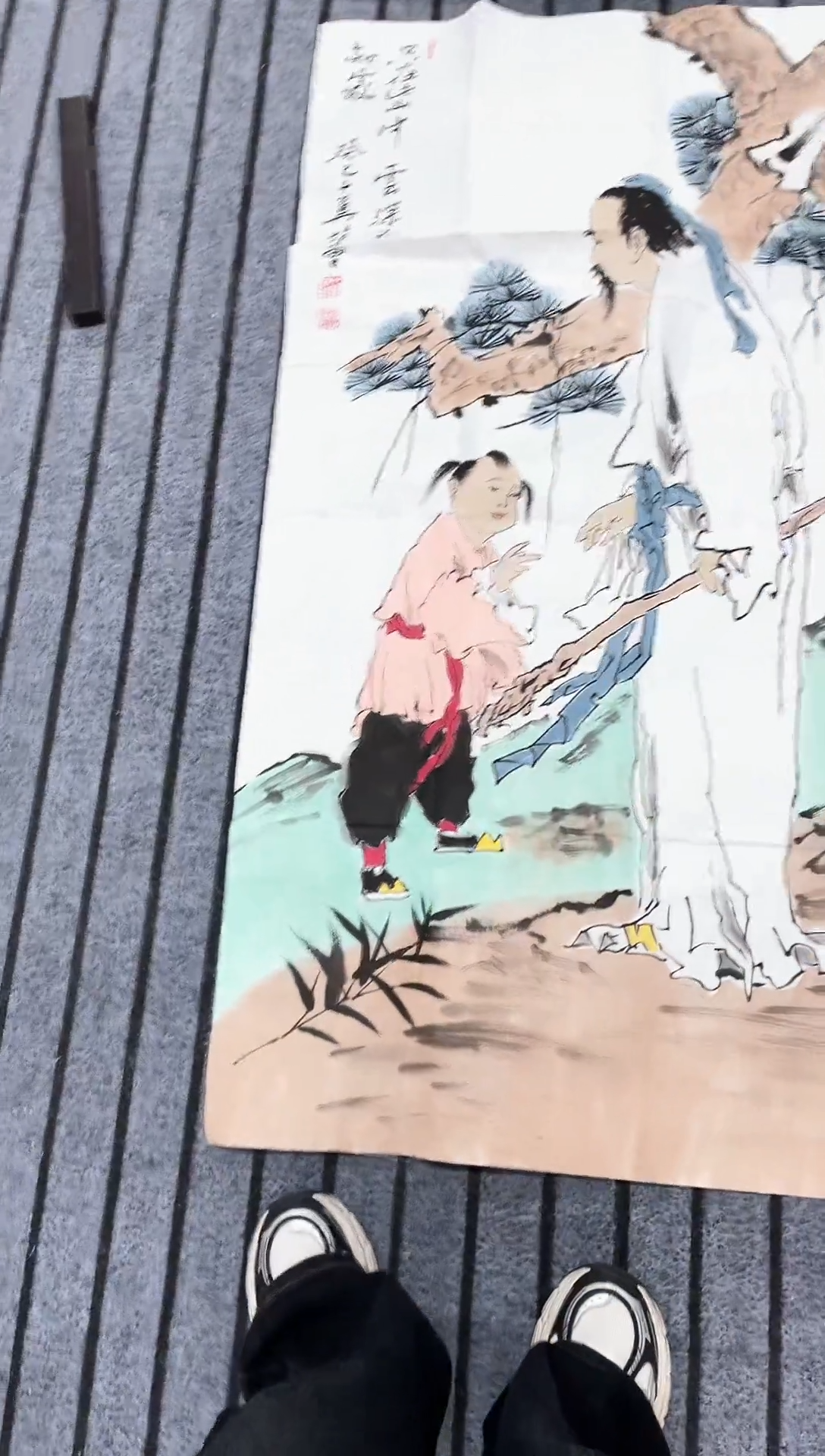 精品国画人物作品