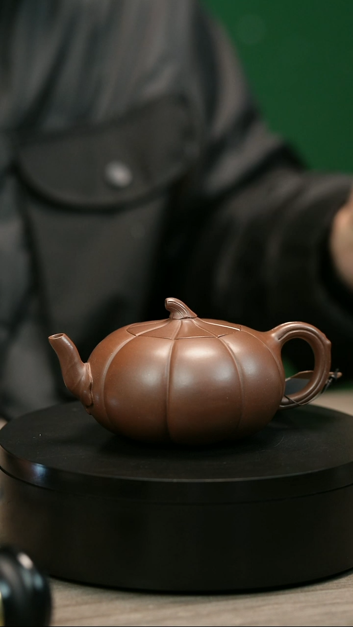 茶壶紫砂为*H1597赵信军光素南瓜