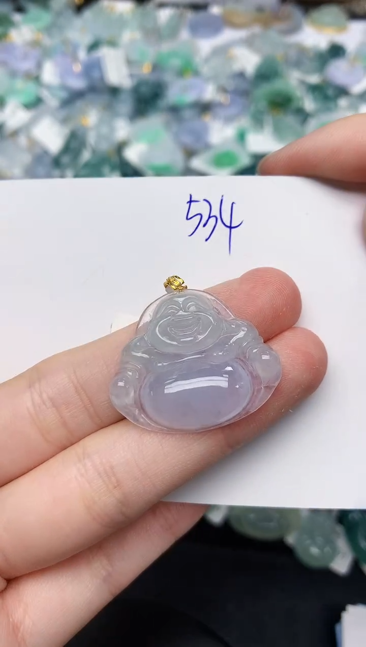 翡翠18K金镶嵌颈饰天然缅甸A货翡翠百元以上9元证书费自理c