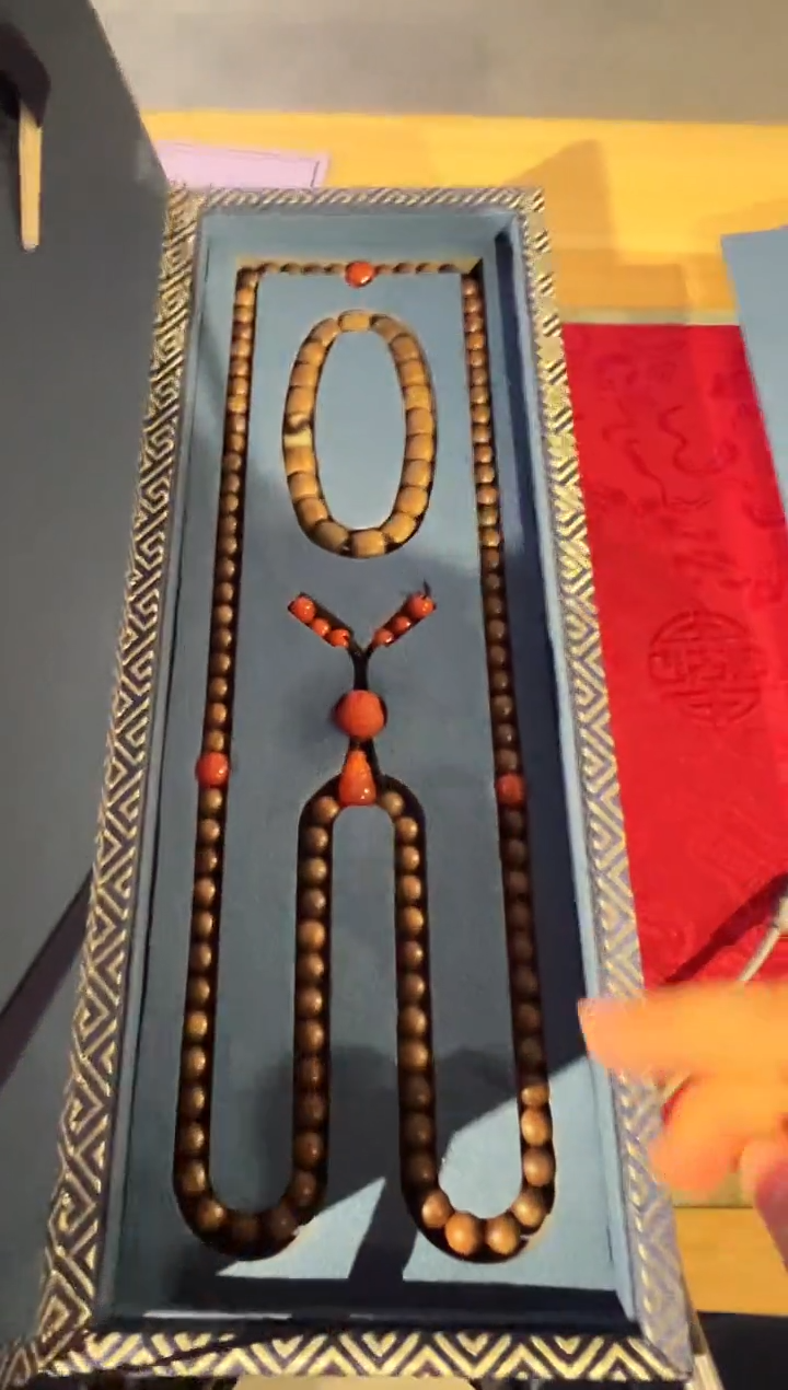 【闪购商品】沉香木手串06红土套盒正德高级精美精品