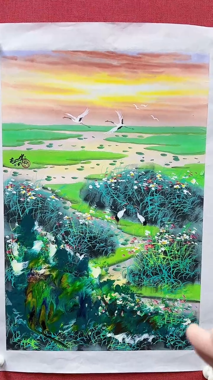 【闪购商品】绘画赵燮绘画2.7平尺抽象山水