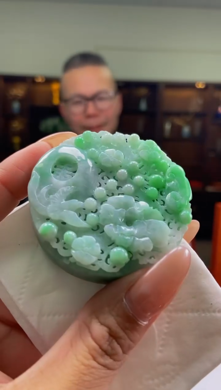 【闪购商品】定制翡翠未镶嵌XLJ毛货翡翠WD00055