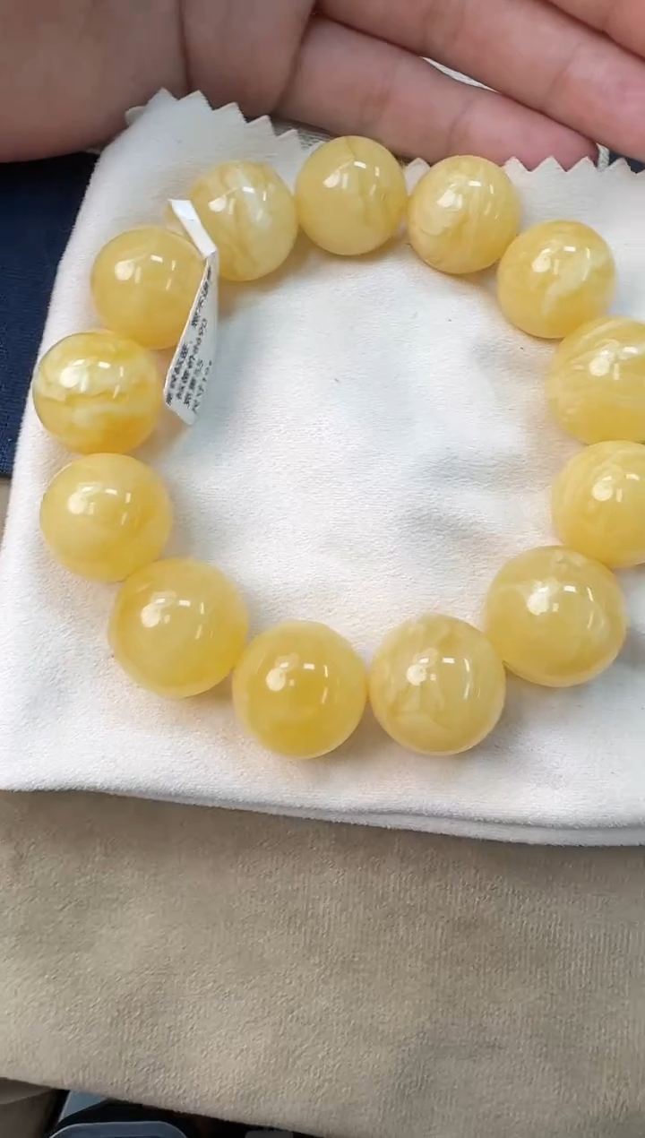 手串蜜蜡未镶嵌蜜蜡手串