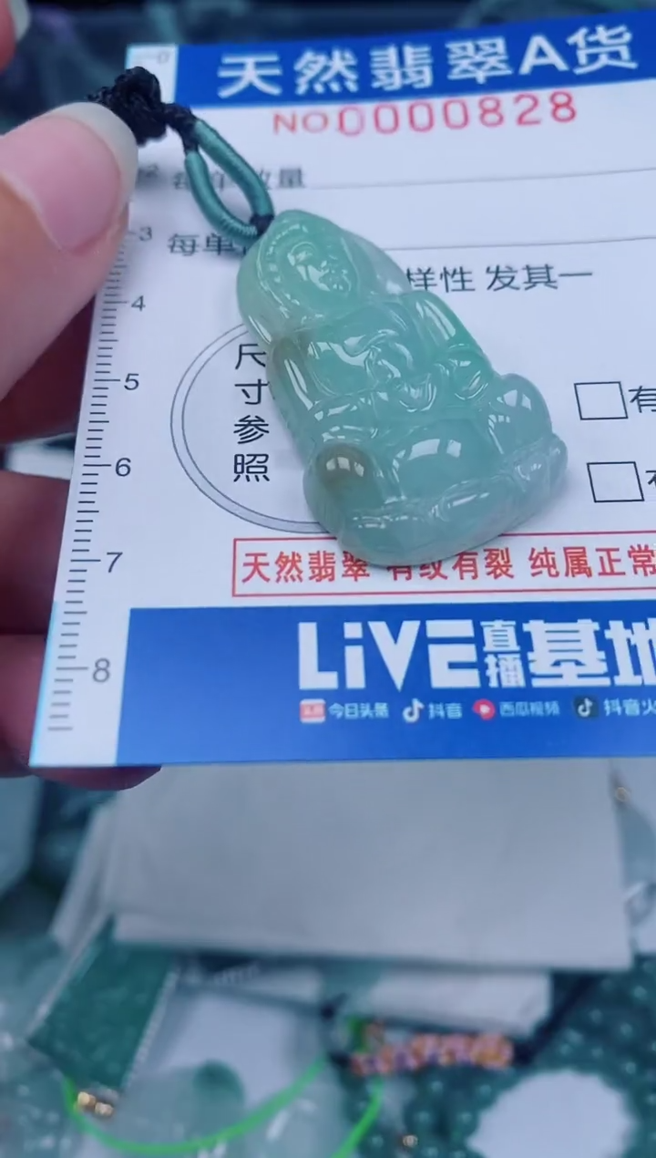 颈饰未镶嵌翡翠00000828
