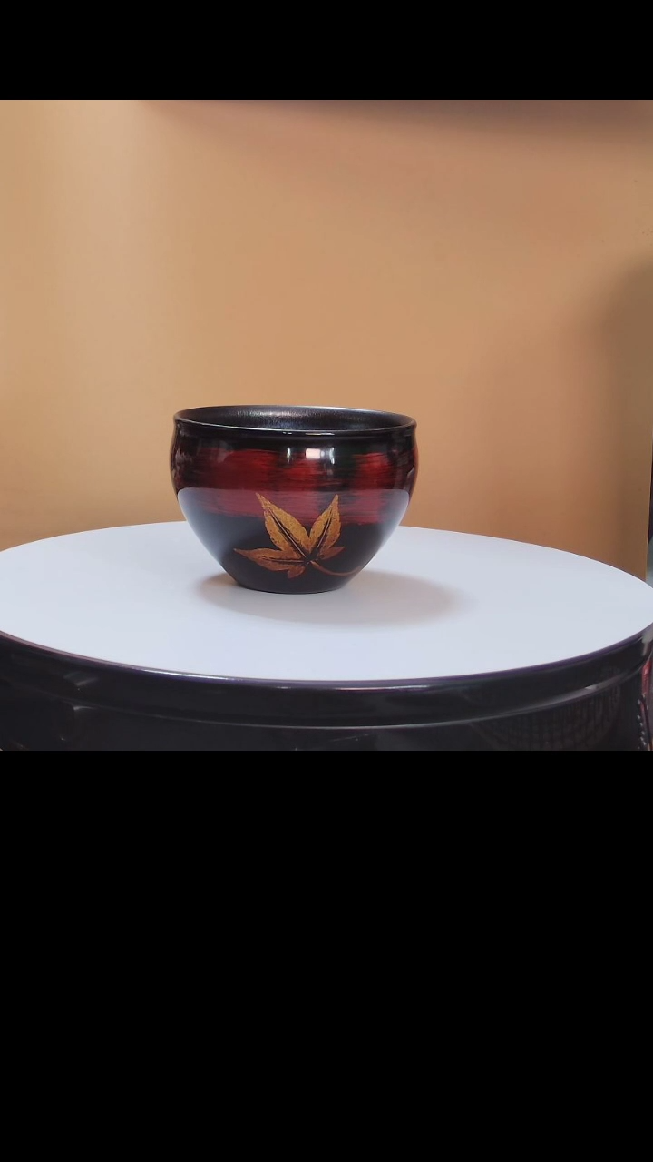 【闪购商品】主人杯漆彩青花主人杯礼盒装