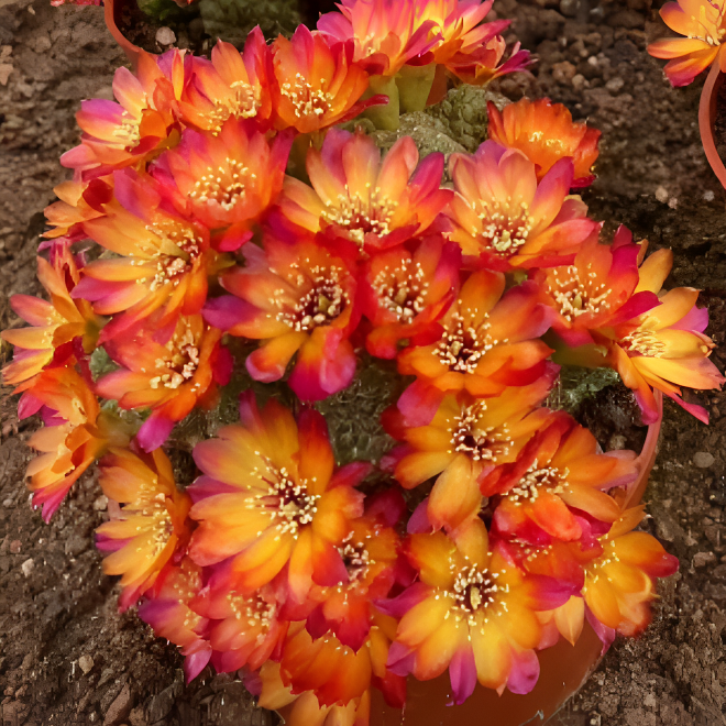 二妹园艺（卡莱主教 落地自根）好花色仙人球满18包邮随机发