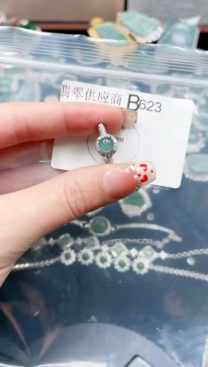 【闪购商品】翡翠颈饰未镶嵌623赠皮绳