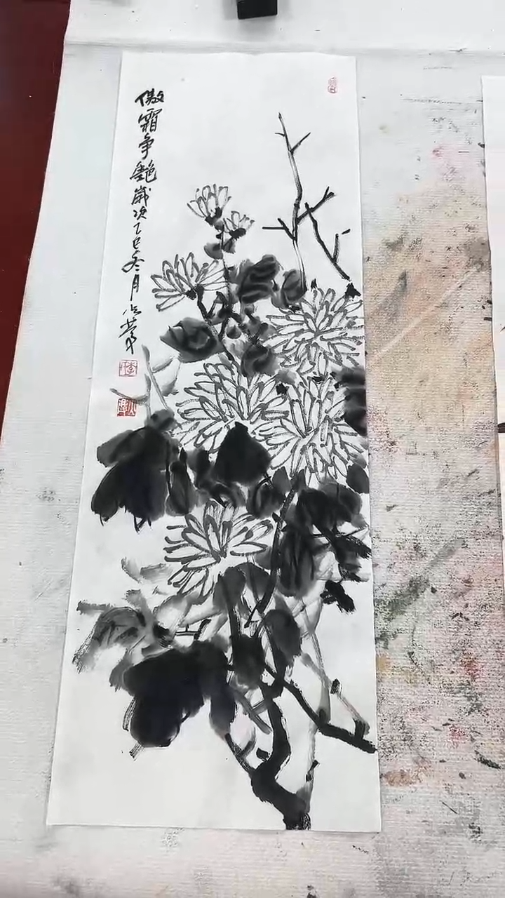 国画李火庆/国画/花鸟
