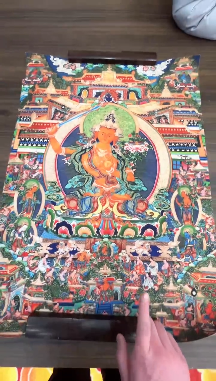 卷轴画唐卡16095