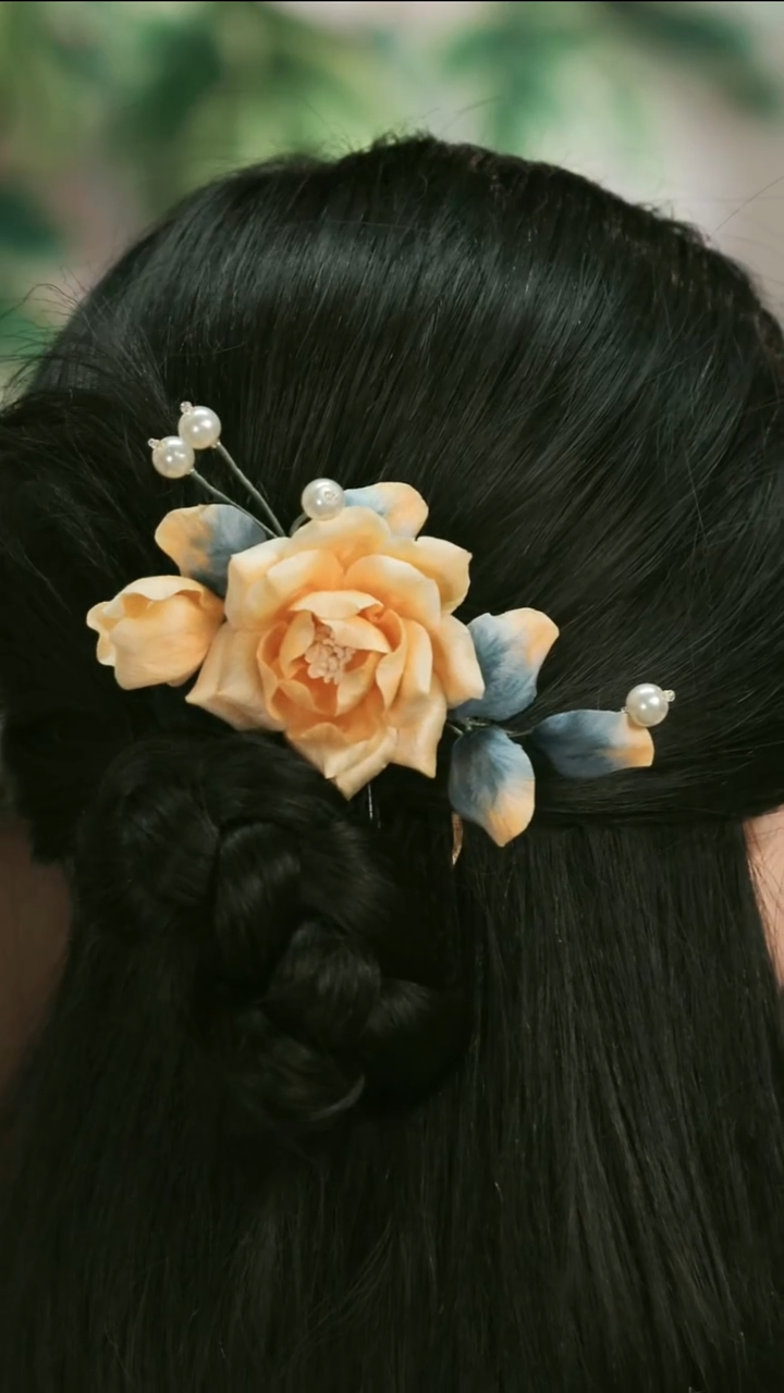 刺绣湘传礼纯手工发梳