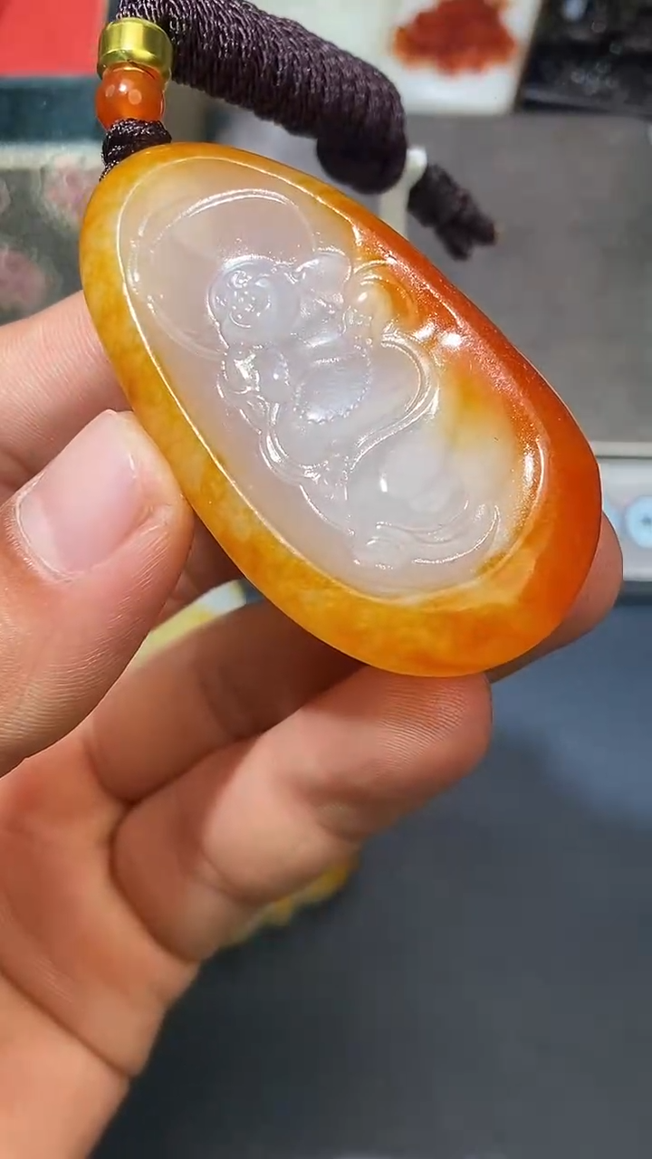 颈饰未镶嵌和田玉东**叶HX