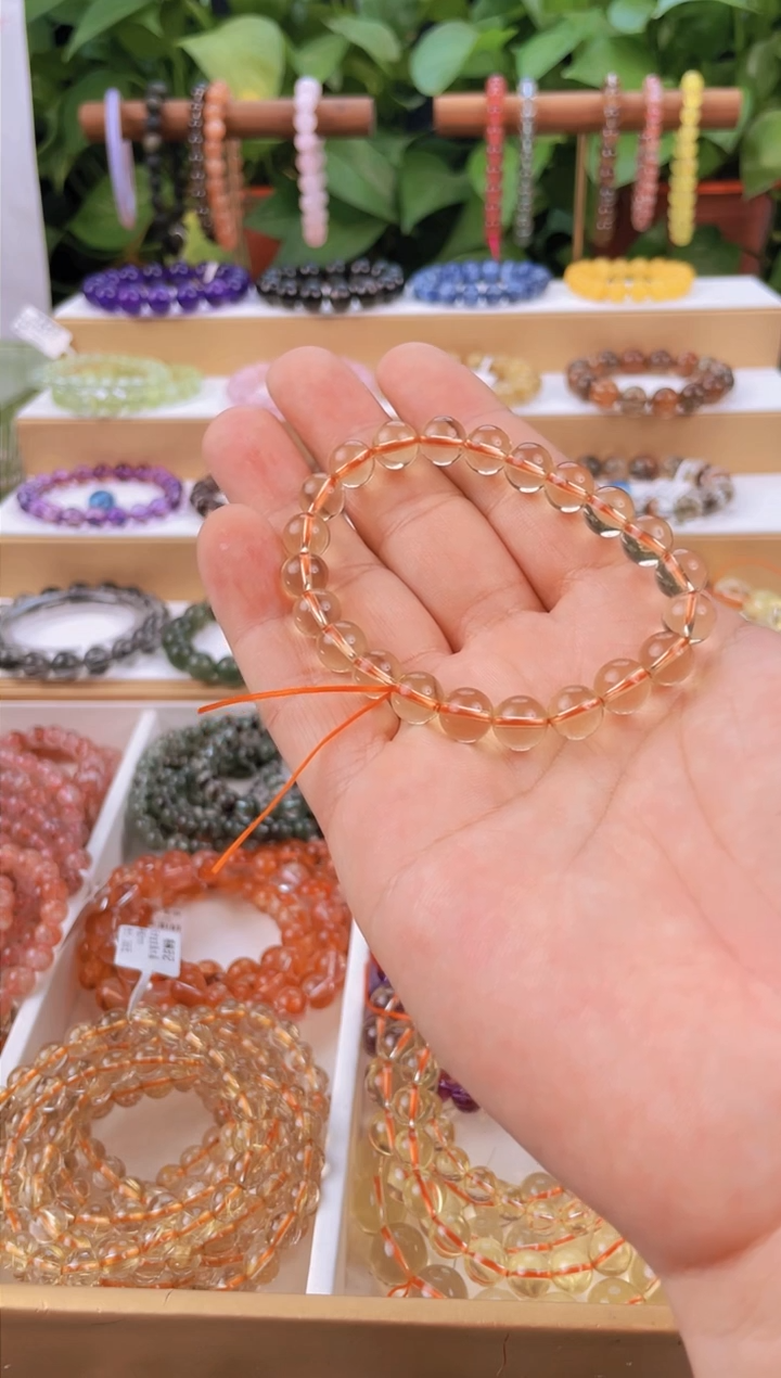 【闪购商品】水晶手链未镶嵌黄水晶