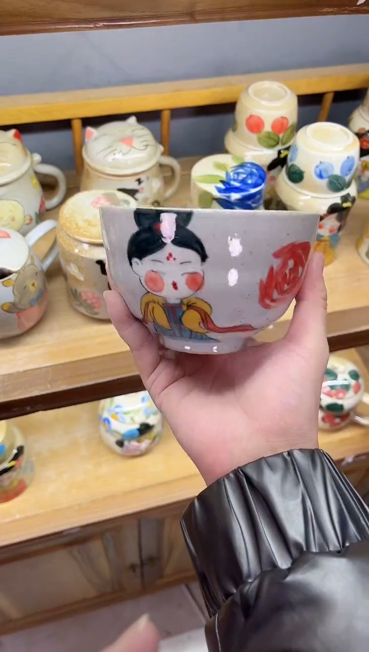 【闪购商品】瓷片景德镇手绘高温陶瓷