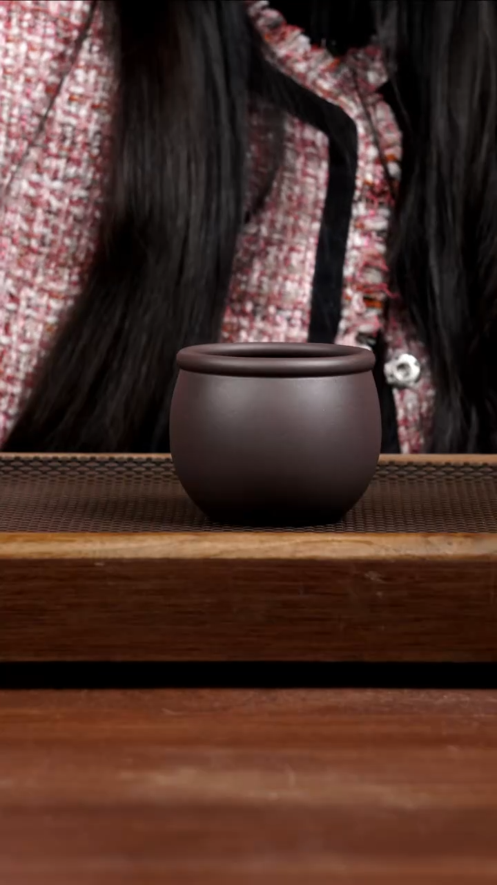 【闪购商品】紫砂茶盏天青缸杯175CC