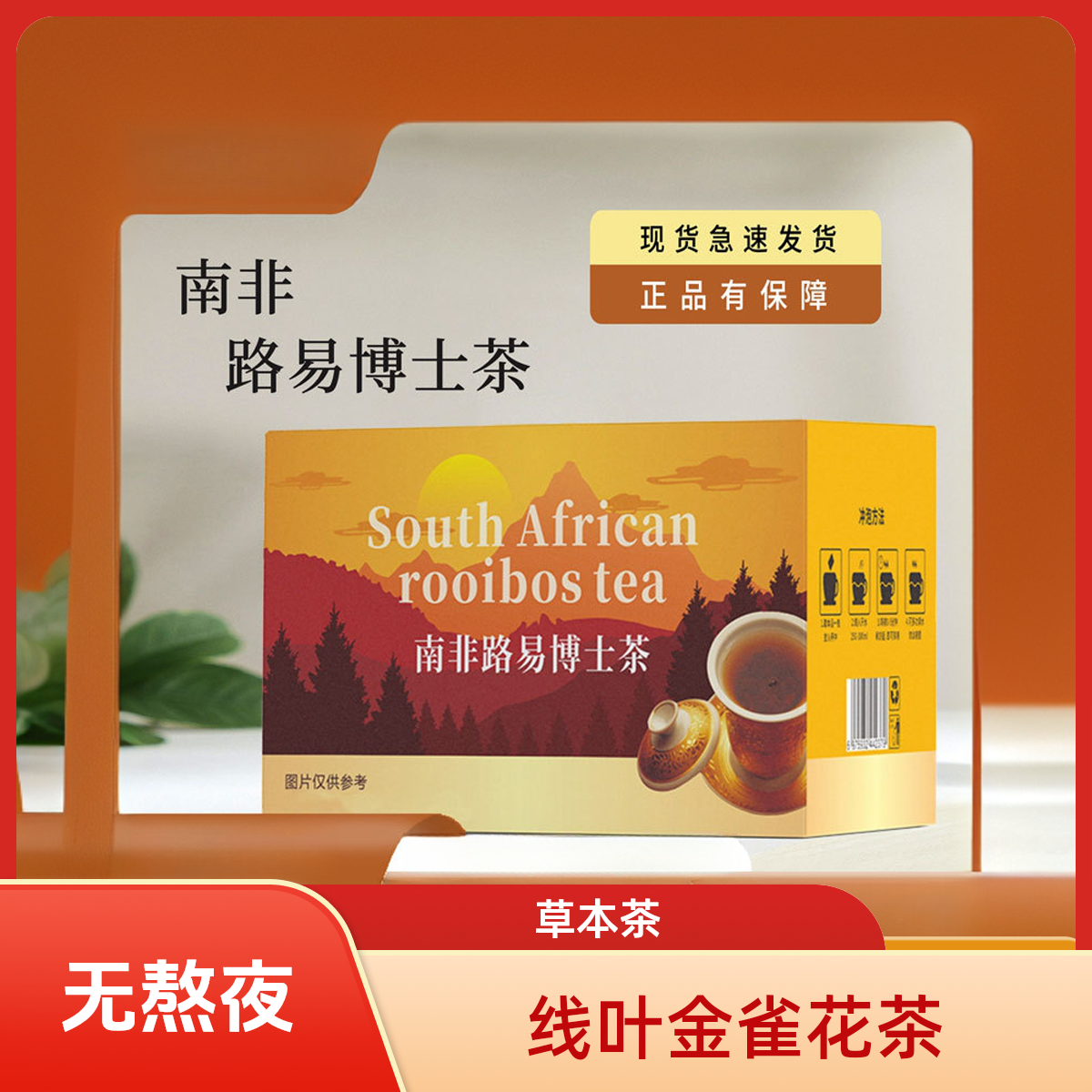 线叶金雀花波士茶无熬夜睡眠草本茶