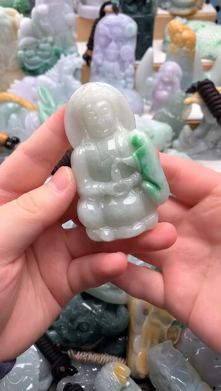 吊坠(不含链)未镶嵌翡翠1