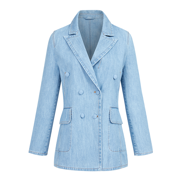 璇之恋·王璇·设计感牛仔外套·王璇原创设计