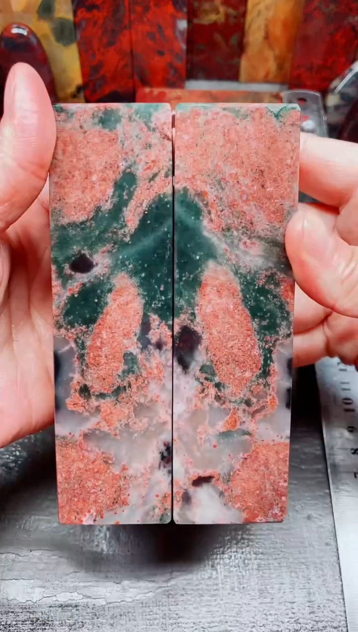 桂林鸡血玉素章对章14