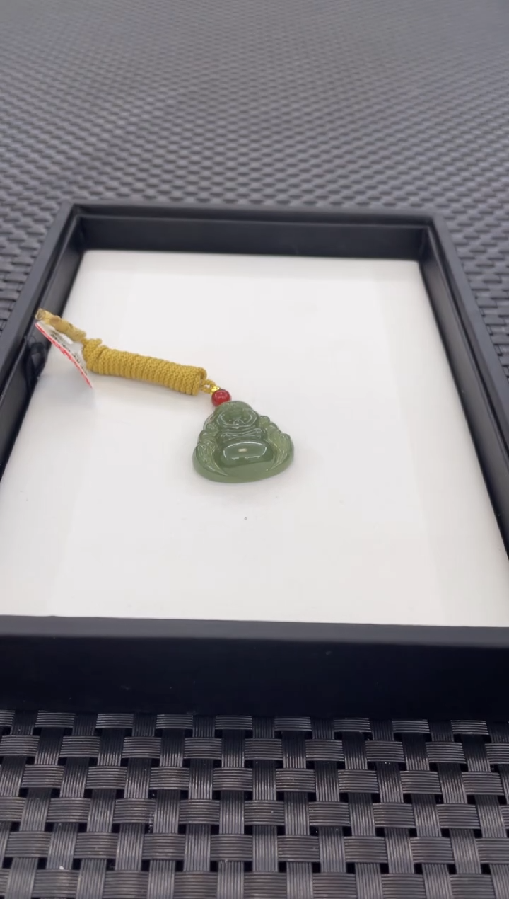 颈饰未镶嵌和田玉佛公（多样性发一件）