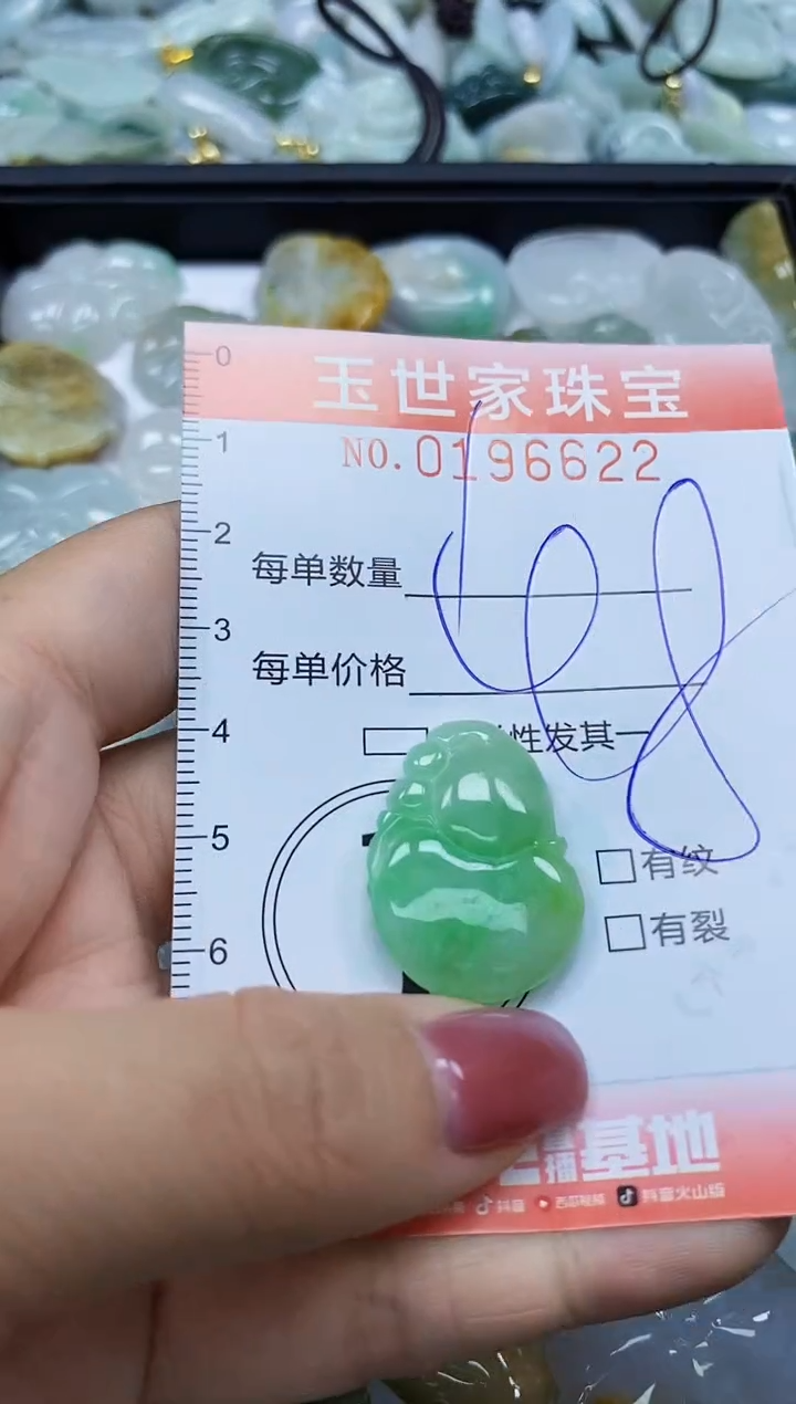 【闪购商品】翡翠颈饰未镶嵌闪购0196622