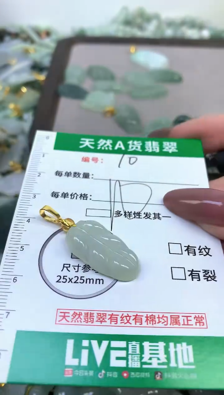 颈饰未镶嵌翡翠纯天然缅甸A货翡翠