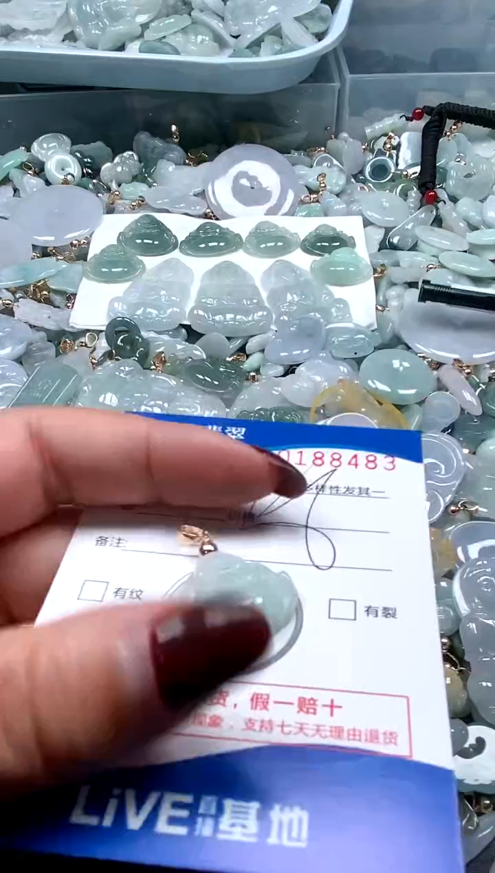 【闪购商品】翡翠颈饰未镶嵌闪购商品0188483