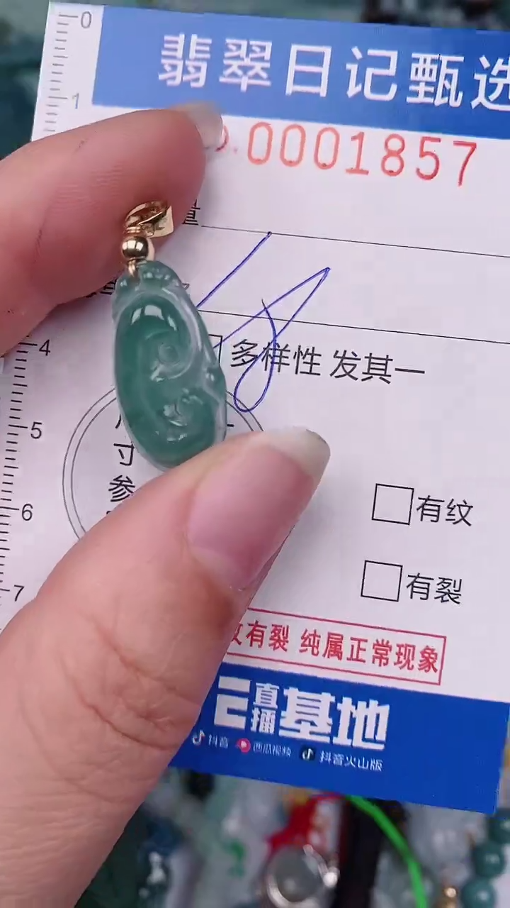 【闪购商品】翡翠颈饰未镶嵌00001857