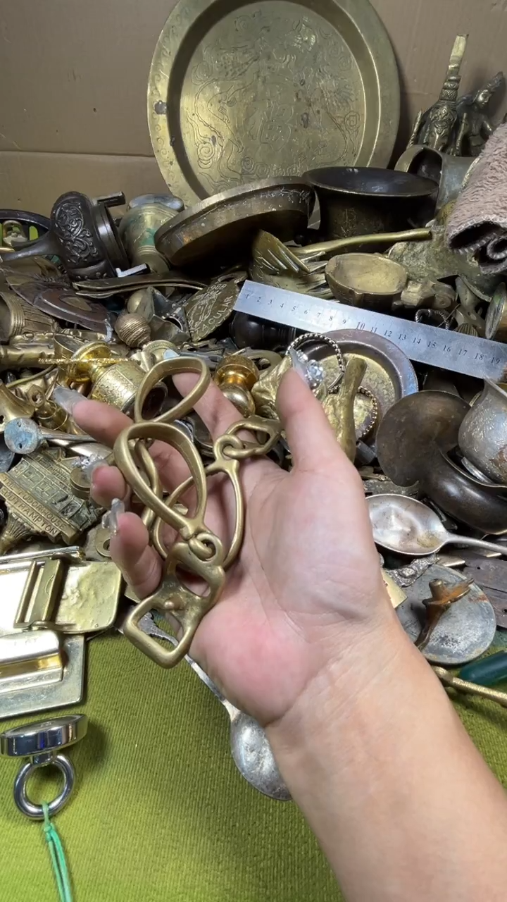 ↖****↗亿锦铜回流铜器摆件20