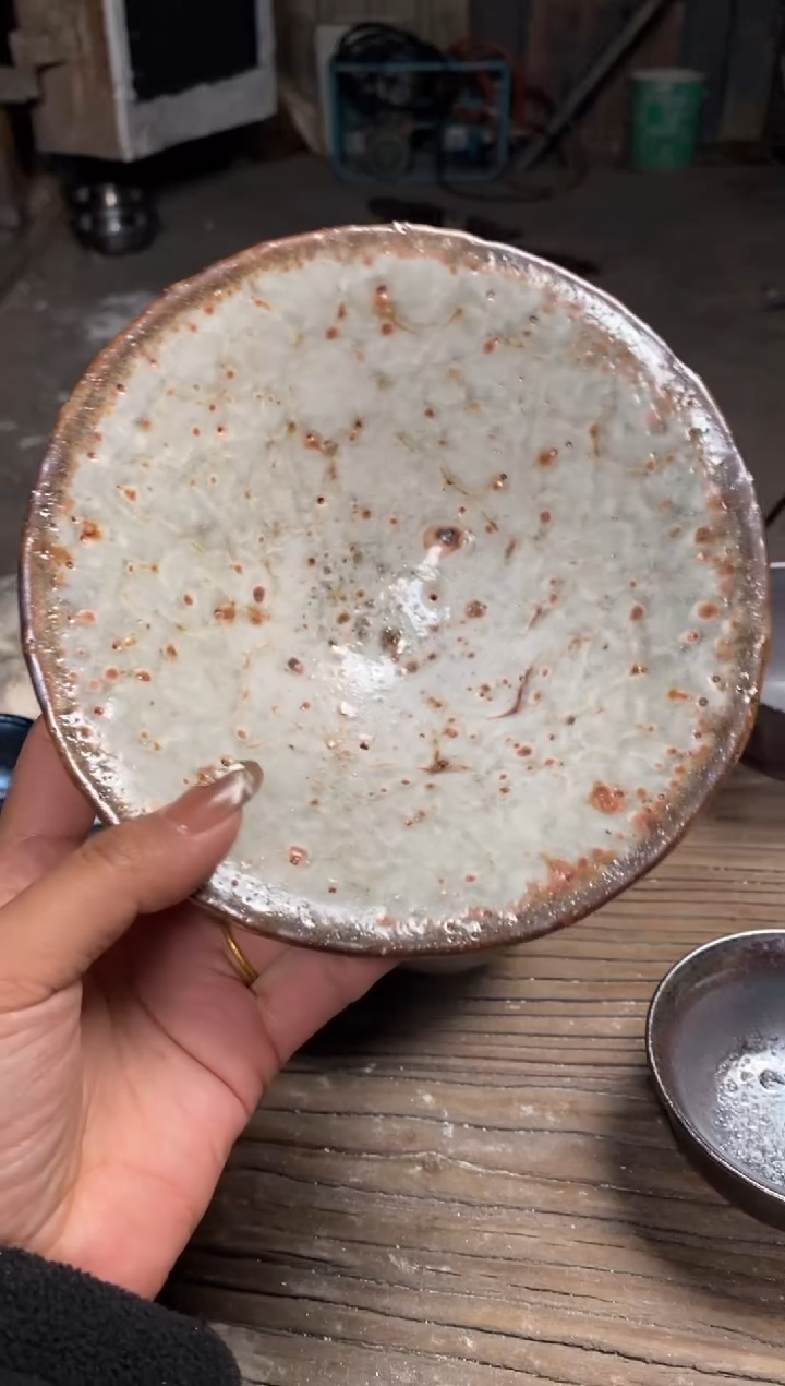 浪鬼柴烧-釉陶系列用****0小碗