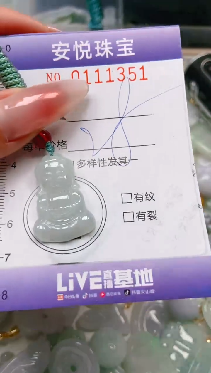 【闪购商品】翡翠颈饰未镶嵌闪购0111351