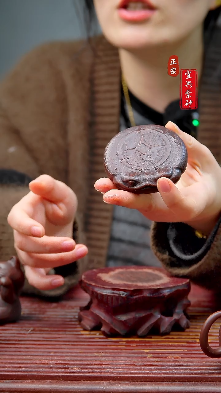 紫砂茶宠宜兴紫砂茶宠摆件