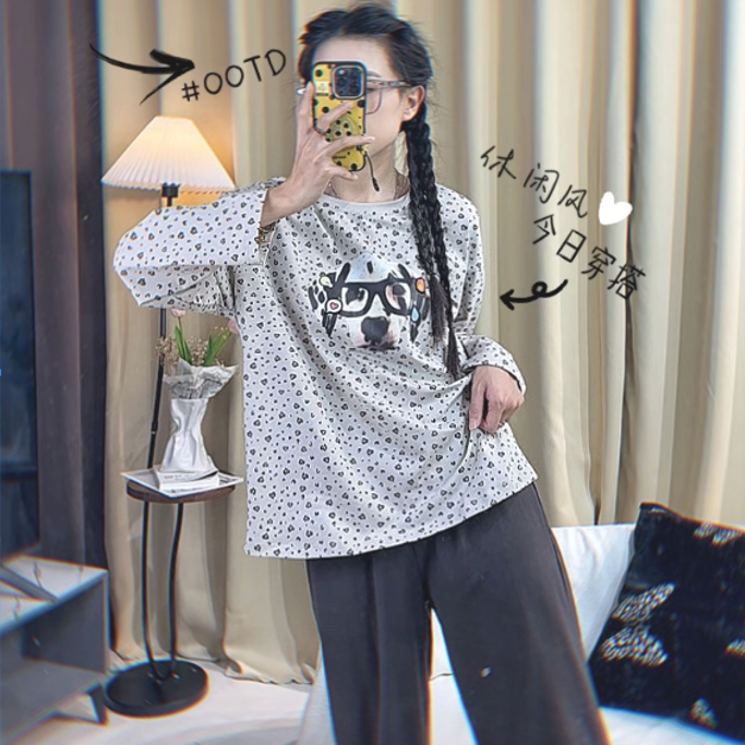 259112-草泽绿-品牌高质量特价套头长袖长裤