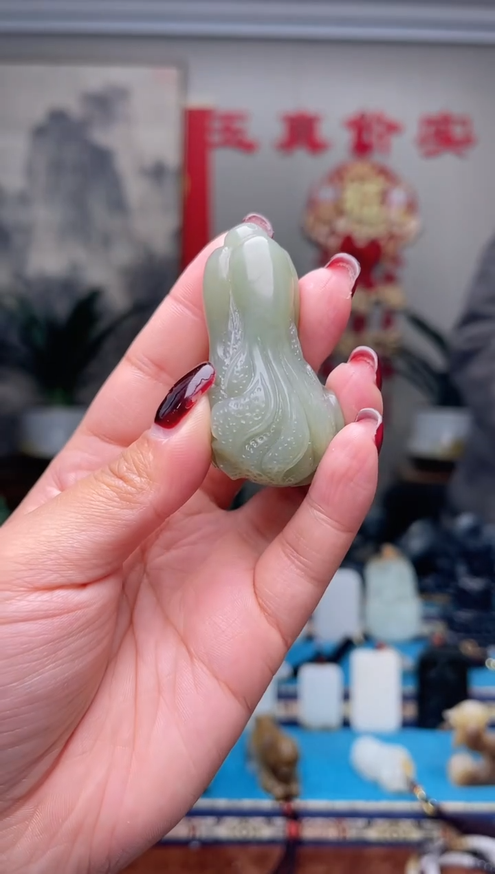 【闪购商品】和田玉挂件未镶嵌1