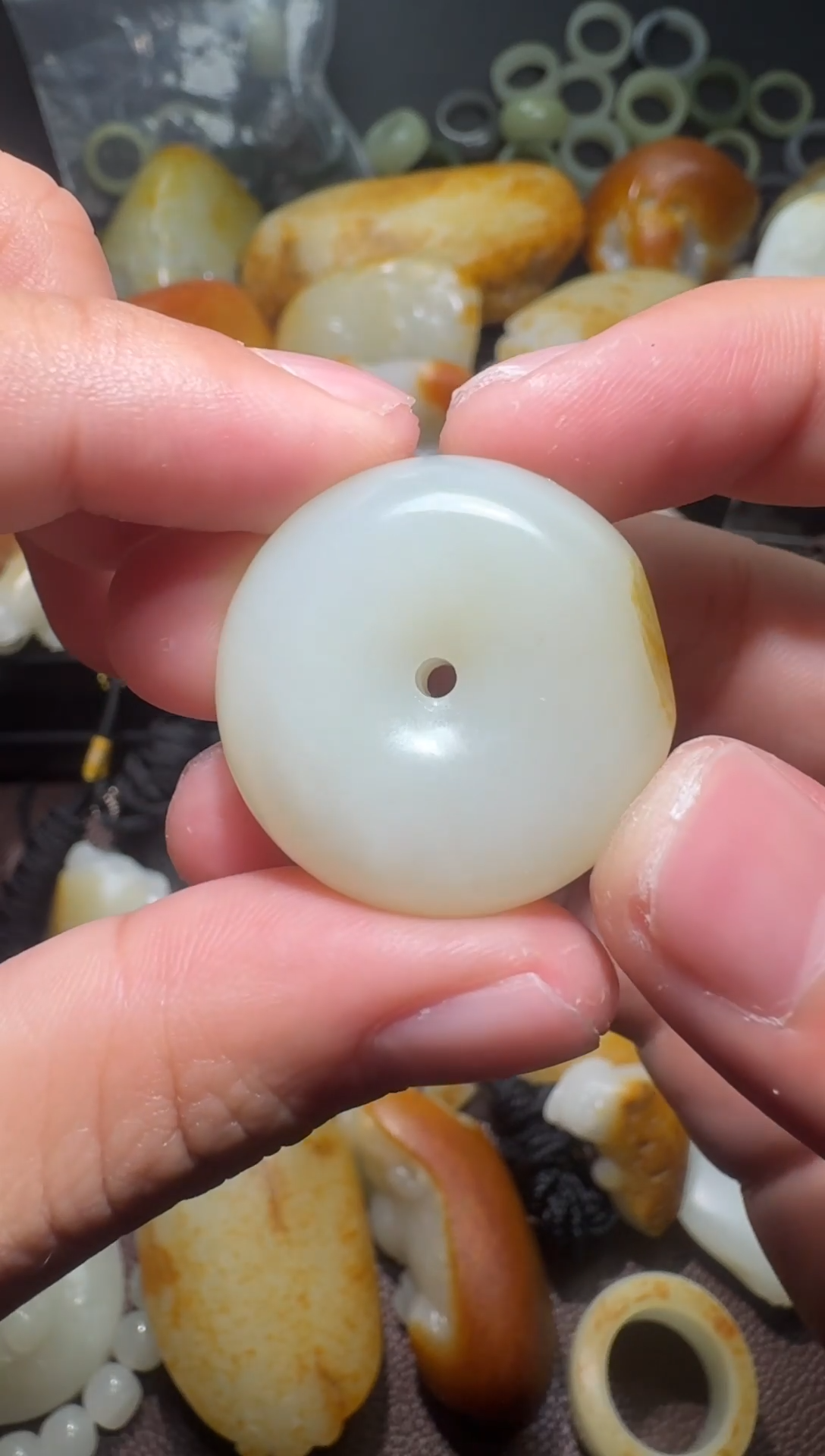 未镶嵌和田玉（子料）把件和田玉