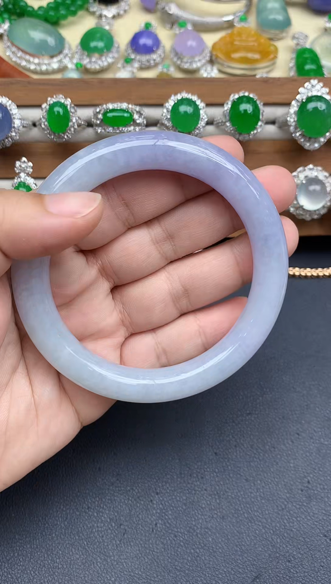 未镶嵌手镯翡翠571-中国好珍宝