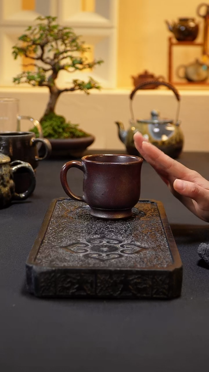 茶壶紫砂纯自然柴烧