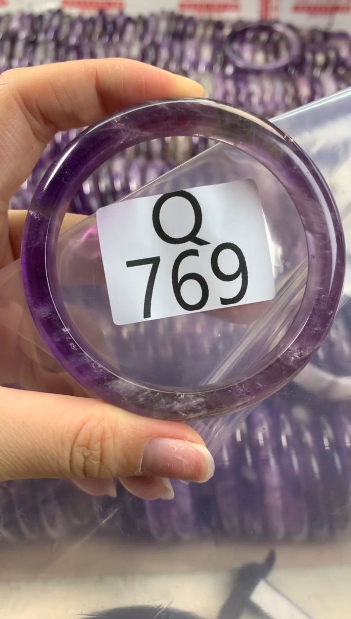 【闪购商品】水晶水晶手镯Q未镶嵌769-60