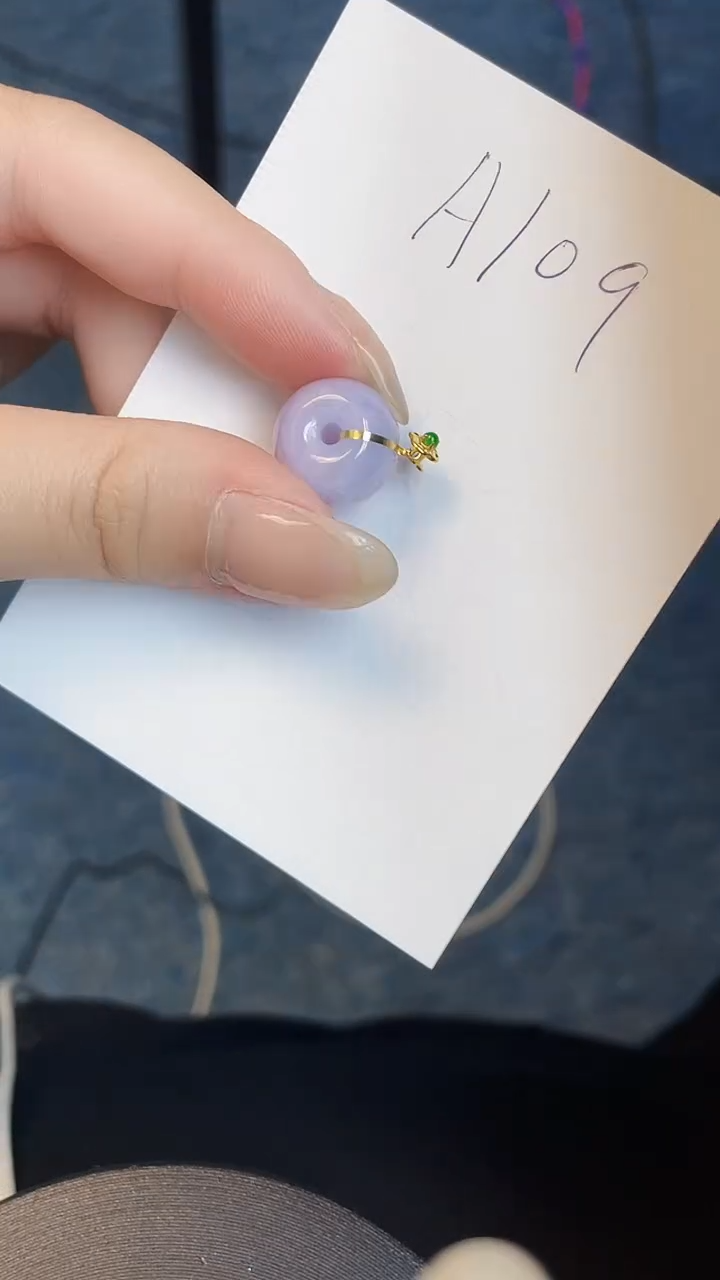 【闪购商品】翡翠吊坠(不含链)18K金镶嵌00000000