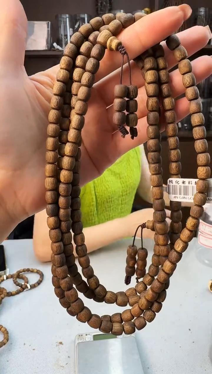 手串沉香0728老乌身沉浮鼓珠多圈多样性发一