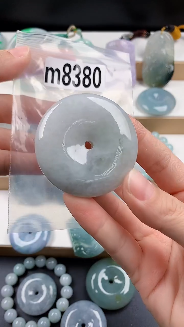 颈饰未镶嵌翡翠天然翡翠吊坠挂件